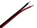 DRÔTOVÝ KÁBEL PRE LED PÁS 2-DRÔTOVÝ 2x0,5 1M