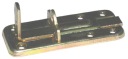 Zámok dverí s priamou závorou ​​100 mm