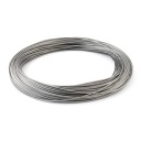 Oceľové lano, NEREZOVÉ INOX, kyselinovzdorné, 7x7, 1 mm - 20 m