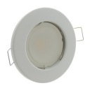 LED svietidlo Pevná biela + GU10 5W ŽIAROVKA