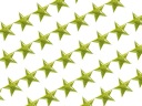 Ozdobné nášivky Star Full 1,9 cm Pistácie