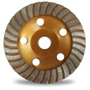 DIAMANTOVÝ POHÁR DISK 125/22,2 TURBO BRÚSENIE