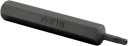 KONCOVÝ BIT 10MM TORX T15 x 75MM S2 S OTVOROM