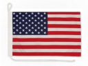 Vlajka USA na jachtu 30x40 cm Vlajka plachetnice USA