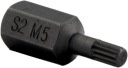 DRÁŽKOVÝ KONCOVÝ BIT M5 x 30MM S2 10MM 5X30 ŠEST