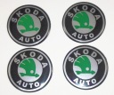 SKODA 60mm NOVINKA - ZNAK LOGA - RÁFKY NÁBOJOV