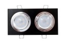 DVOJITÁ POHYBLIVÁ LED LAMPA 9,6W GU10 LAMPA
