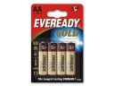Alkalické batérie Eveready AA (R6) 4 ks.