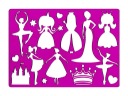 Šablóna na kreslenie princeznej KOH-I-NOOR