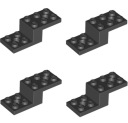 LEGO Bent tanier čierny 6039194 11215 - 4 ks