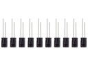Elektrický kondenzátor 220uF 25V – [10ks]