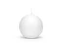 Globe Candle WHITE Candle -- Priemer 6cm