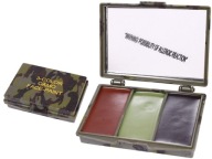 MIL-TEC WOODLAND MIL-TEC WOODLAND MILITARY maskovacia farba na tvár so ZRKADLOM 3v1