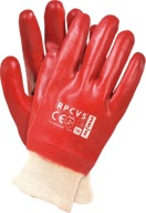 Ochranné pracovné rukavice z PVC RPCVS originálna veľkosť 10