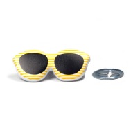 OKULIARE ŽLTÉ MASKOT 27x39mm STRANGERS