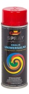 Lak na emailovú farbu v spreji Ral 3002 tmavo červená.
