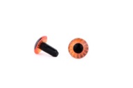 1 pár bezpečnostných očiek SOWA 12mm oranžová