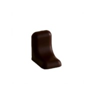 Nábytkový uholník + kryt wenge (10 ks)