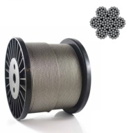 Mäkké nerezové lano 4,0 mm WEAVE 7x19 1 meter