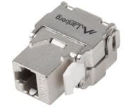 ZÁSUVKOVÝ KONEKTOR KEYSTONE RJ45 LSA FTP CAT 5e 45x45