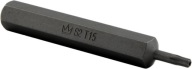 KONCOVÝ BIT 10MM TORX T15 x 75MM S2 S OTVOROM