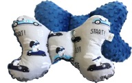 MOTÝĽ, Vankúš ANTI-SHOCK MINKY, bavlna, veľký VÝBER vzorov LiLo