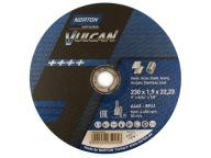 OCEĽOVÉ REZNÉ KOTOUČE 230x1,9 NORTON VULCAN ++++