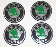 SKODA 60mm NOVINKA - ZNAK LOGA - RÁFKY NÁBOJOV