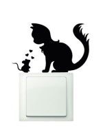 Nálepka CAT pre obvod spínača svetla! D.výber