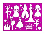 Šablóna na kreslenie princeznej KOH-I-NOOR