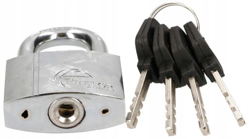 VISIACI ZÁMOK PRETOR YOKE 60 MM VYZTUŽENÝ NEREZ