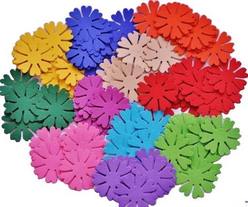 FLOWERS sedmokráska SCRAPKI kvet jarné kvety