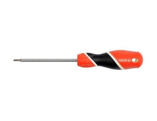 Skrutkovač TORX s otvorom T27 x 100 mm, oceľ S2 YATO