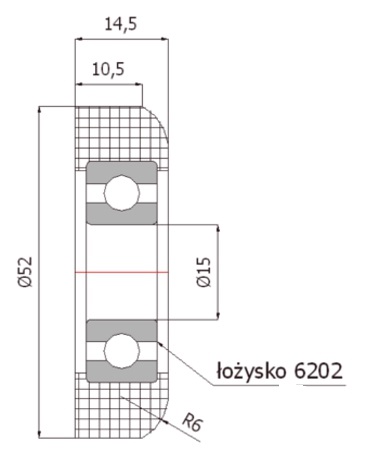 52,5 VALCE, VALCE, POLYAMIDOVÉ VALCE