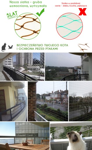INŠTALÁCIA HÁKOV PRE OCHRANNÚ SIEŤ NA BALKÓNOVÉ OKIENKO MAČKY PROTI VTÁTKOM