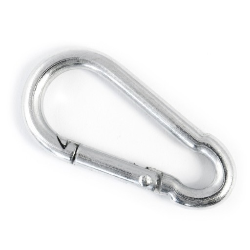 Hasičská karabina pozinkovaná 10mm 1 ks.