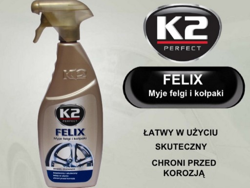 K2 FELIX RIM TEKUTINY UMÝVA RÁFKY A NÁBOJE HIT FV