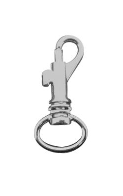 Karabína 13x23mm homárska spona 5ks strieborná