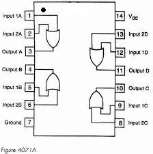 Integrovaný obvod 4071 4xOR SMD - 2 ks