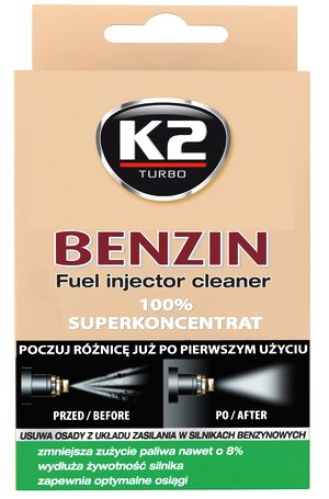 ČISTIČ VSTREKOVAČA BENZÍNOVÝCH MOTOROV K2