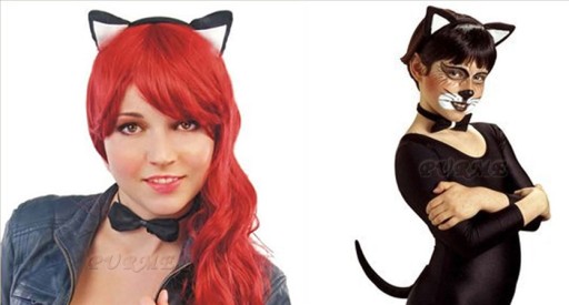 Súprava kostýmu CAT CAT ears Slepačí ples