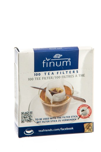 Papierové filtre FINUM (WIDE) so špachtľou, 100 ks