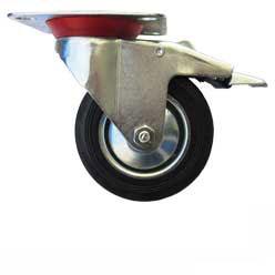 Otočné koliesko s brzdou 100 mm 80 kg kolieska erba33116