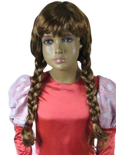 ČERVENÁ Parochňa ČERVENÉ TMAVÉ VLASY FROZEN ANNA