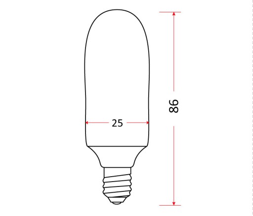 Žiarovka kuchynského digestora E14 40W 230V