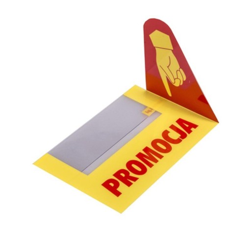 cenovky obal PROMOTION žlté cenovky 5 ks