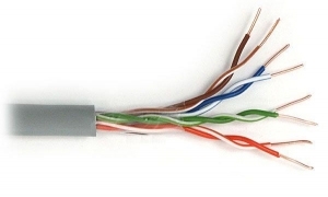 LAN KÁBEL TWISTED PAIR UTP CAT 5E RJ 45 5 M FV