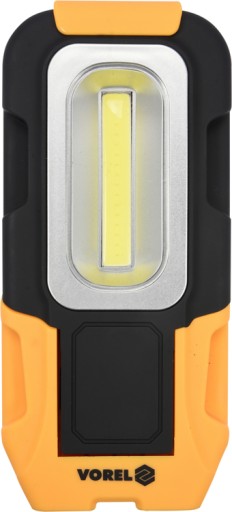 COB LED ROTAČNÁ RUČNÁ LAMPA S 3 AAA BATÉRIAMI