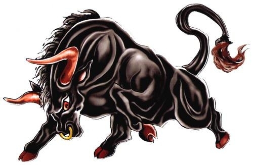 NATIONAL BULL STICKER BULL AUTO TUNING