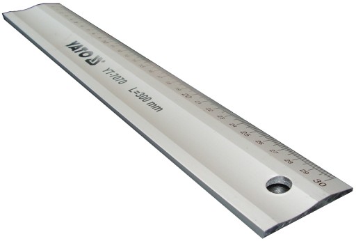 Hliníkové pravítko / Pravítko 300mm YATO YT-7070
